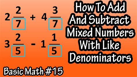 adding subtracting mixed numbers calculator|More.